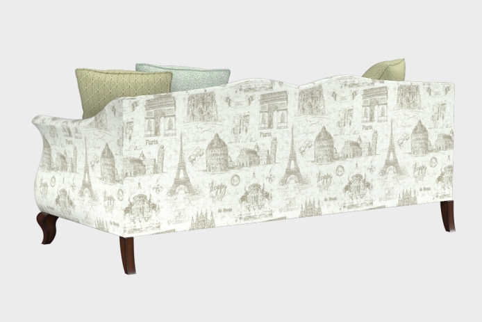 香颂款三人沙发