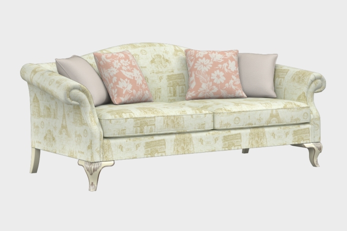 羽翼款三人沙发