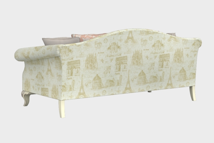 羽翼款三人沙发