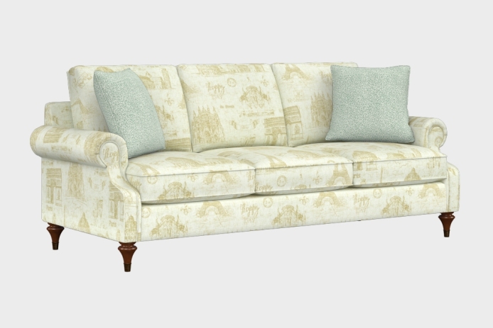 爵士款三人沙发