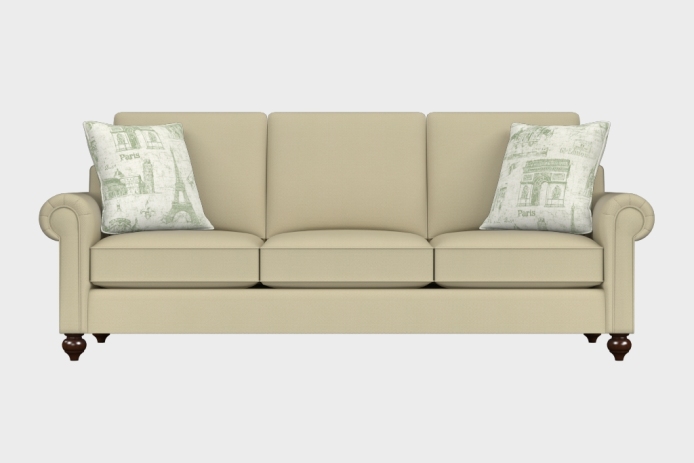 溪音款三人沙发