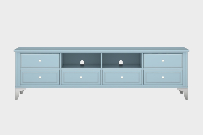 六抽双隔板电视柜