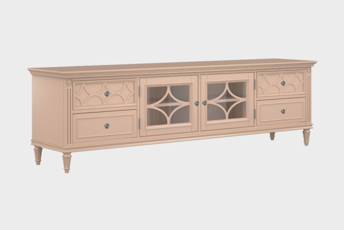 四抽双开门电视柜