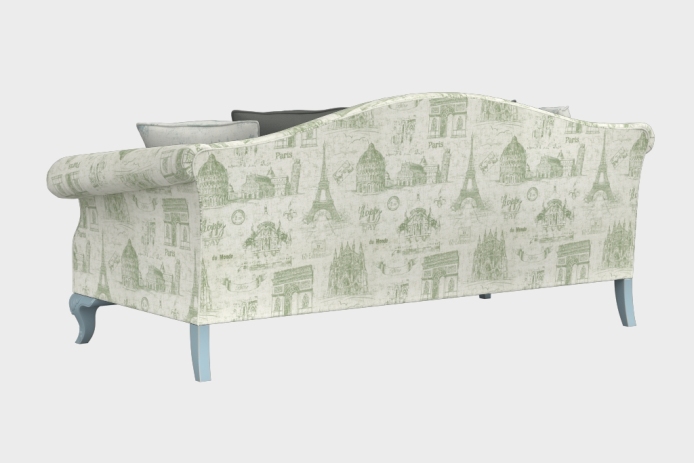 羽翼款三人沙发