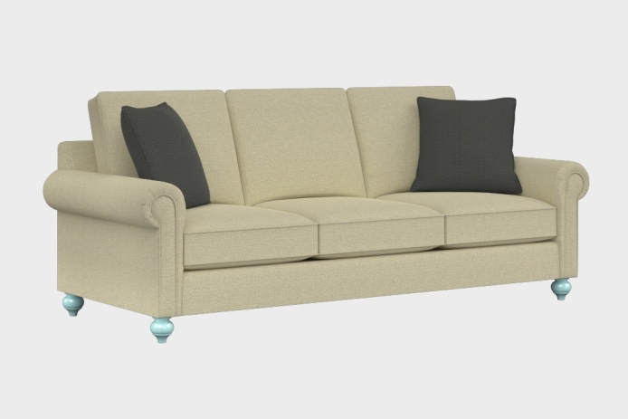 溪音款三人沙发