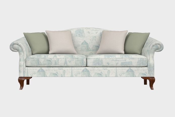 羽翼款三人沙发