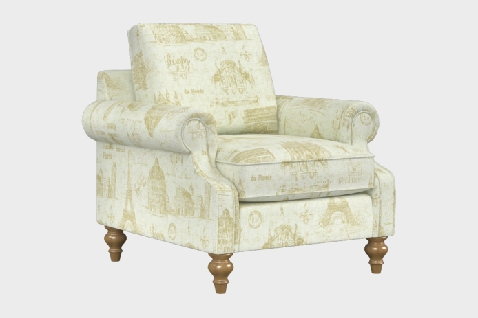 爵士款单人沙发