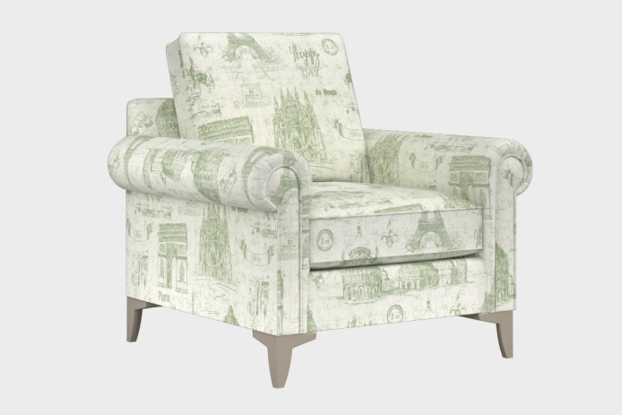 溪音款单人沙发