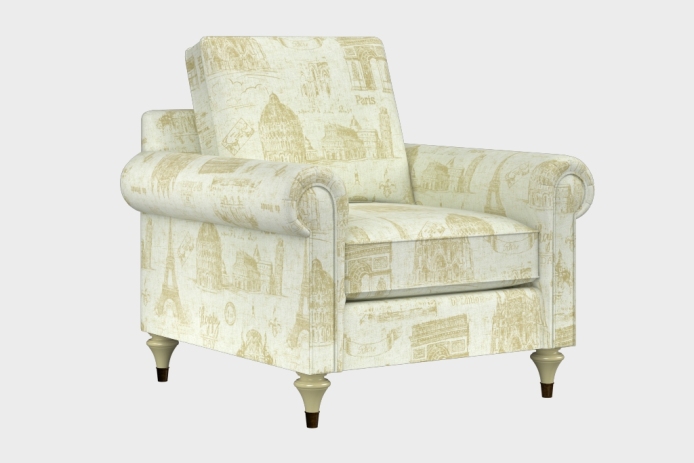 溪音款单人沙发