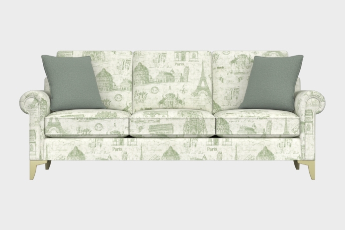 溪音款三人沙发