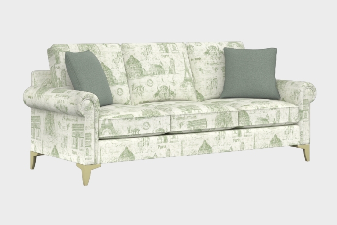 溪音款三人沙发