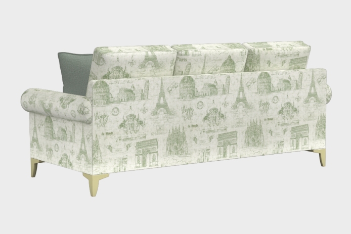 溪音款三人沙发