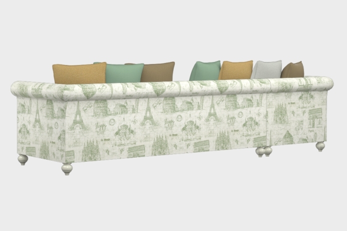 布艺-左三人+右贵妃