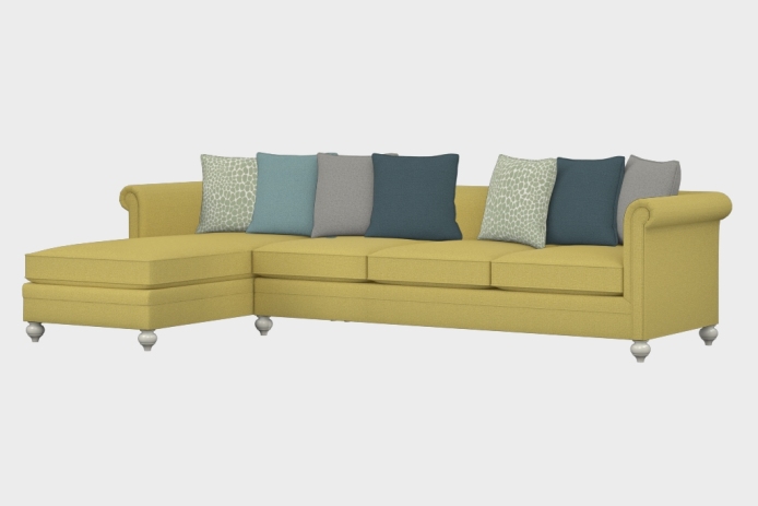 布艺-左三人+右贵妃