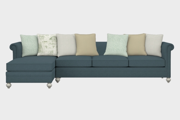 布艺-左三人+右贵妃