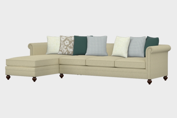 布艺-左三人+右贵妃