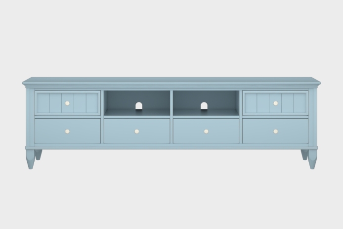 六抽双隔板电视柜