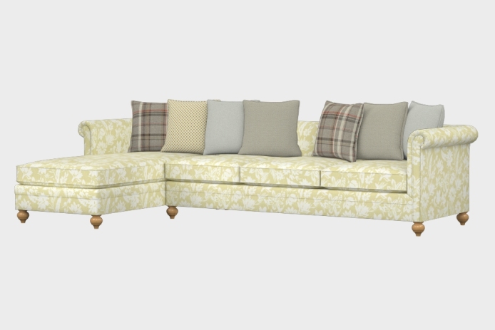 布艺-左三人+右贵妃