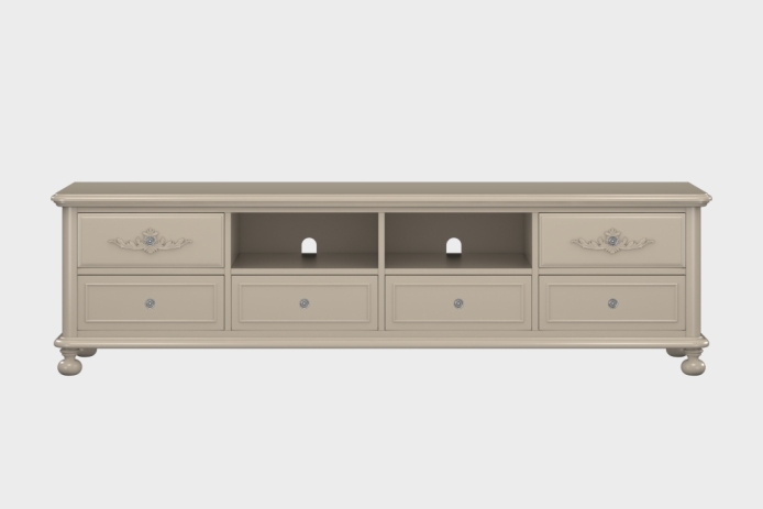 六抽双隔板电视柜