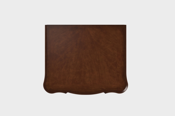 单抽隔板床头柜