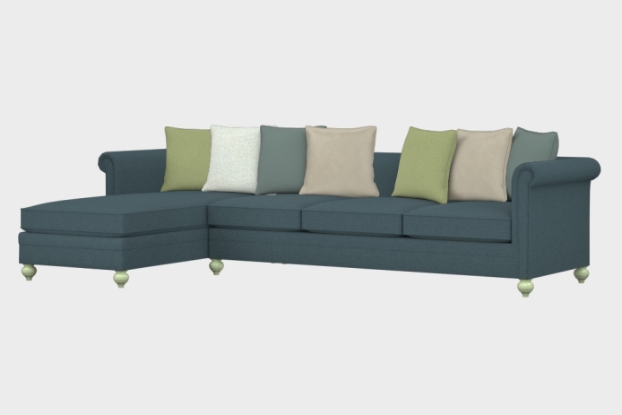 布艺-左三人+右贵妃