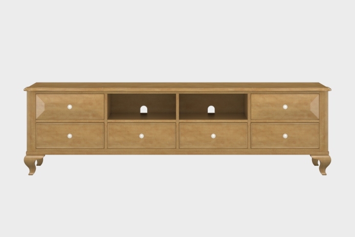 六抽双隔板电视柜