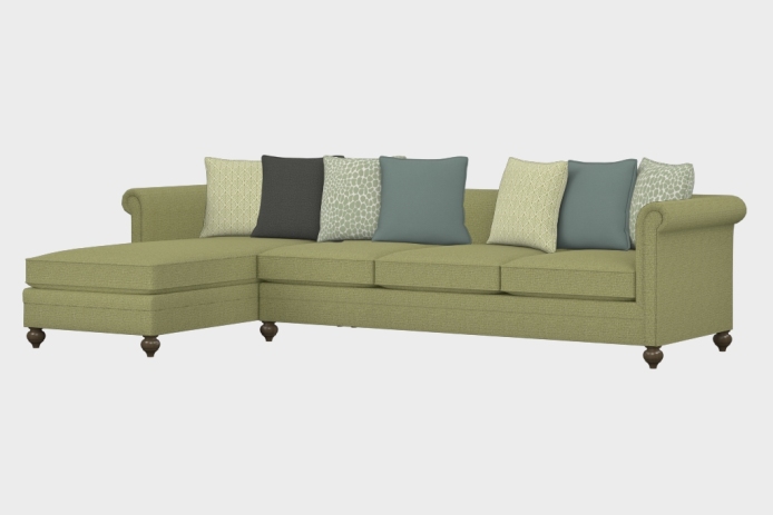 布艺-左三人+右贵妃