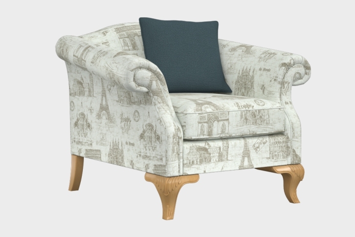 羽翼款单人沙发