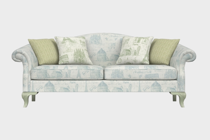 羽翼款三人沙发