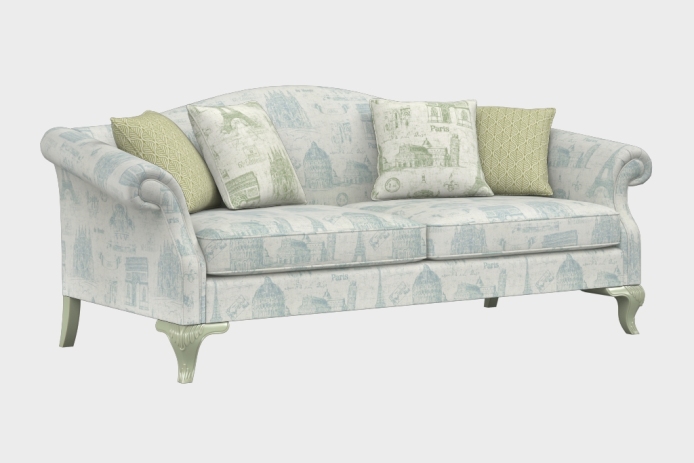 羽翼款三人沙发