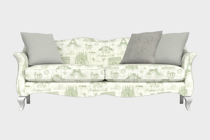 香颂款三人沙发