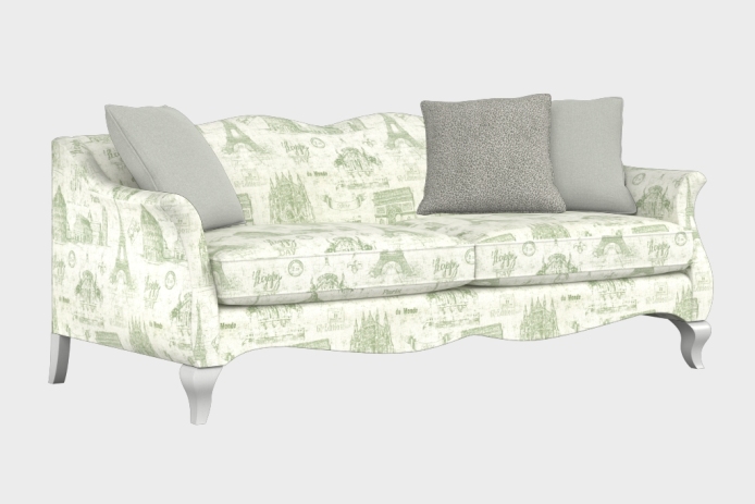 香颂款三人沙发