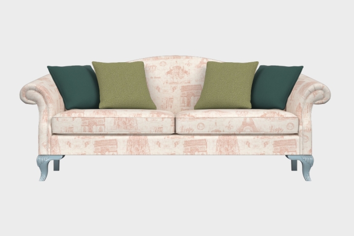 羽翼款三人沙发