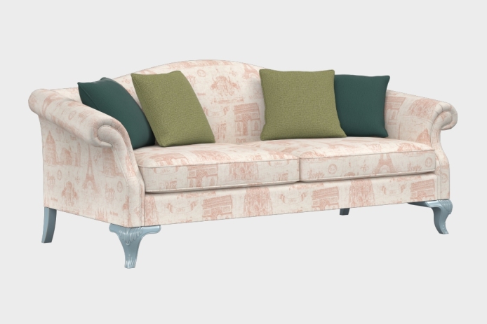 羽翼款三人沙发