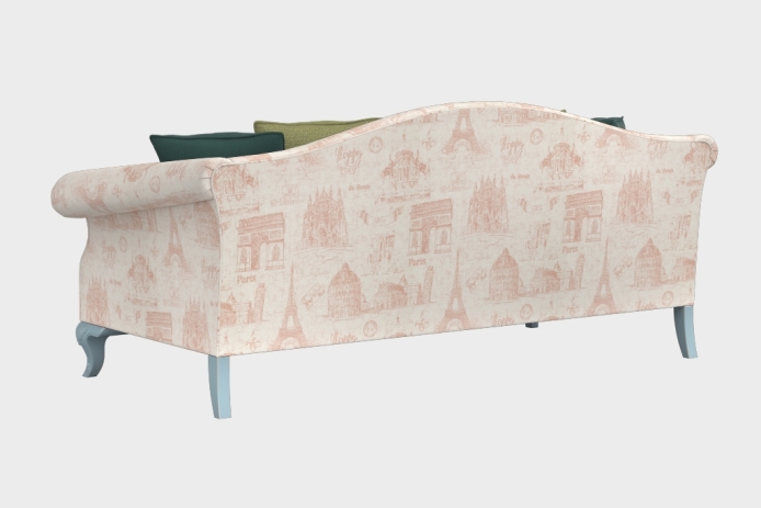 羽翼款三人沙发