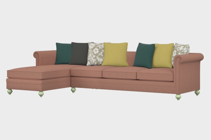 布艺-左三人+右贵妃