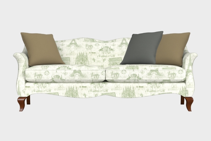 香颂款三人沙发