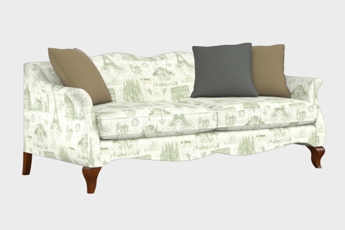 香颂款三人沙发