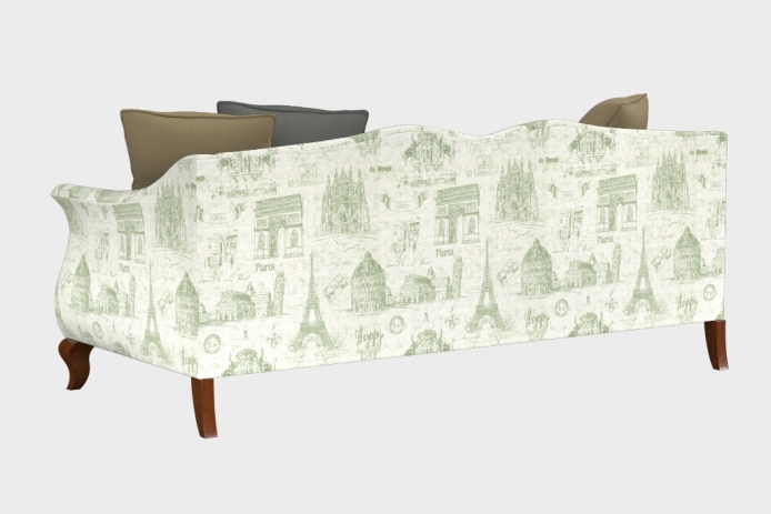 香颂款三人沙发