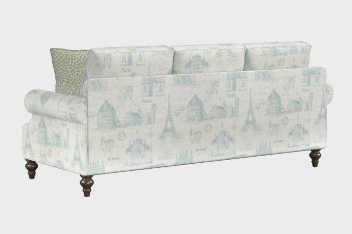 爵士款三人沙发