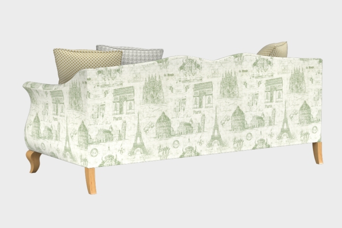 香颂款三人沙发