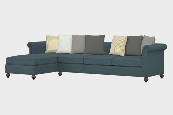 布艺-左三人+右贵妃