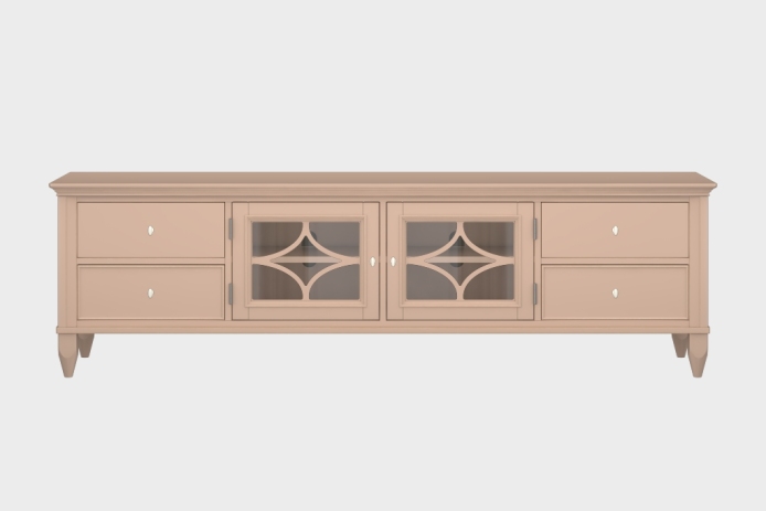 四抽双开门电视柜