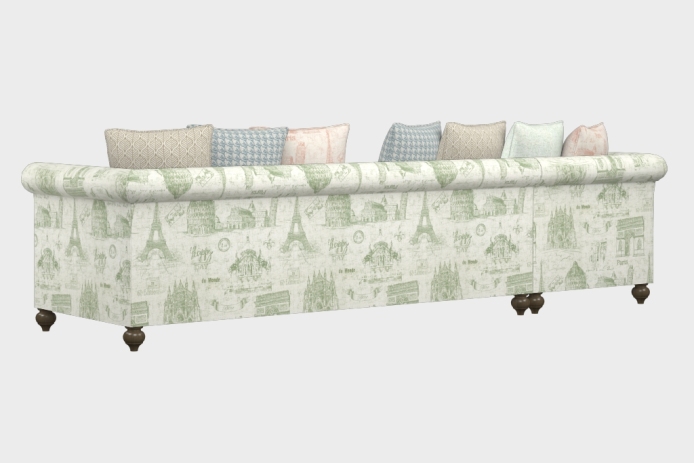 布艺-左三人+右贵妃