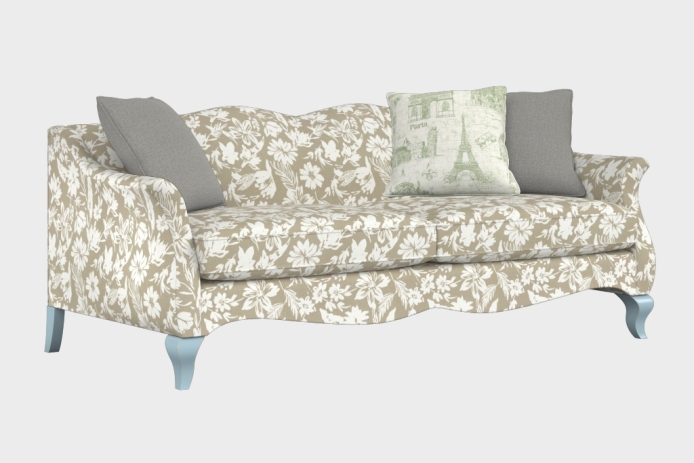 香颂款三人沙发