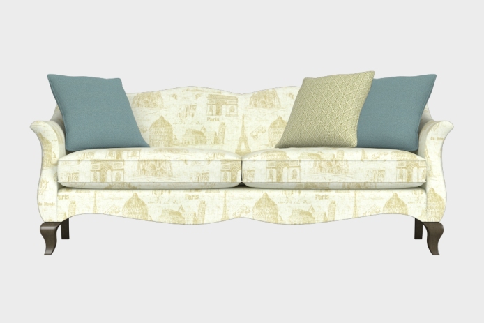 香颂款三人沙发