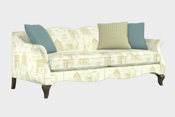 香颂款三人沙发
