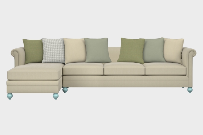 布艺-左三人+右贵妃