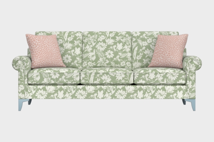 溪音款三人沙发