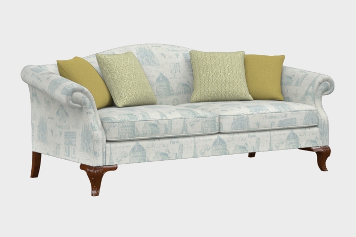 羽翼款三人沙发